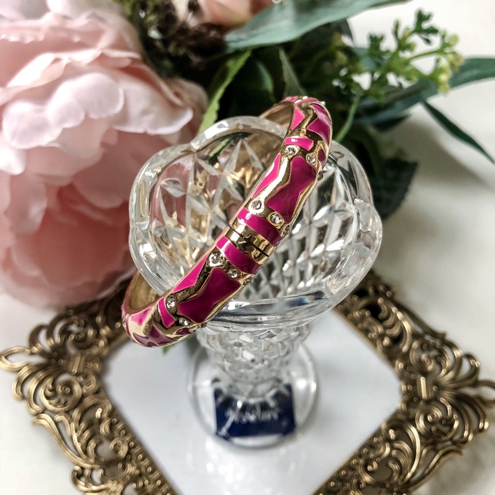 Sequin Brand Hinge Enamel Bangle - image 2